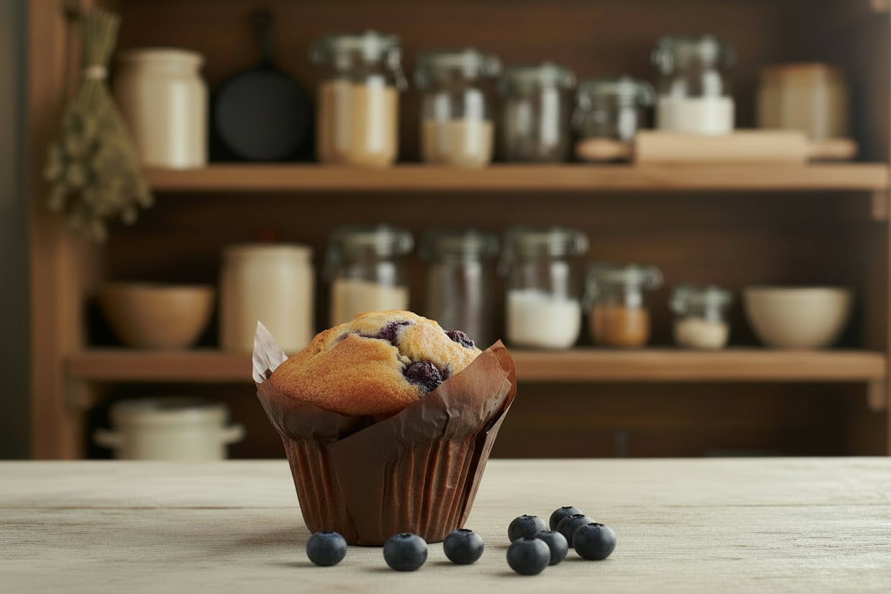 Muffins- (6 count) Blueberry