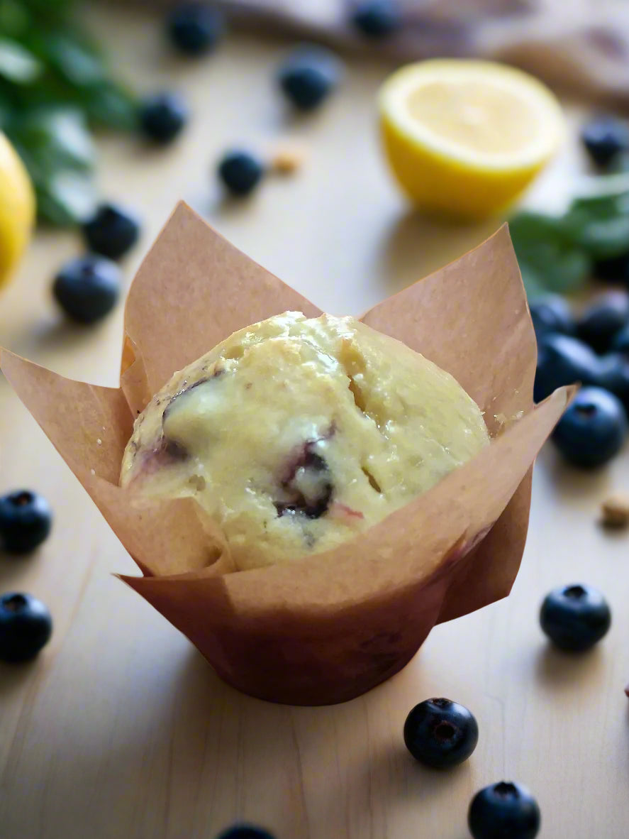 Muffins- (6 count)      Lemon Blueberry