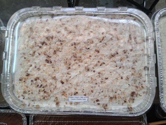 Dinner Cake-Italian Cream